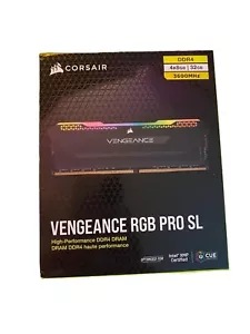 Corsair Vengeance RGB Pro SL 32GB (4 x 8GB Kit) PC4-28800 (DDR4-3600) Memory - Picture 1 of 3