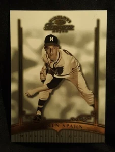 2003 Donruss Classics WARREN SPAHN #/900 SP Braves - Picture 1 of 2
