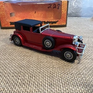 Matchbox “Models of Yesteryear” Y-4 1930 Model J Duesenburg Town Car 1975 - Picture 1 of 16