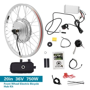 20 Zoll Conversion Kit Elektro-Fahrrad Vorderrad Umbausatz Motor 36V 750W - Bild 1 von 23