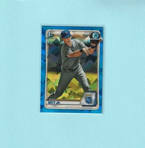 Bobby Witt Jr RC 2020 Bowman Chrome Sapphire Edition #BCP-25 - Picture 1 of 2