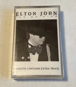 Elton John Ice On Fire CASSETTE Tape 1985 Geffen M5G 24077 RARE Sealed New OOP - Picture 1 of 6