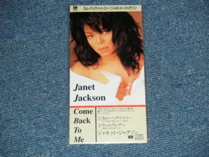 JANET JACKSON Japan Only 1990 Factory Sealed Tall 3" CD Single COME BACK TO ME - Imagen 1 de 2