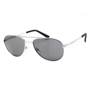 LOTE de 100 X Gafas de sol unisex Calvin Klein marco piloto plateado lentes grises R165S 045 - Imagen 1 de 3