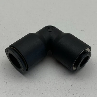 (5-Pack) Legris Push-to-Connect Union Elbow Reducer Fitting 90Deg 1/2” x 3/8” - Image 1 of 4