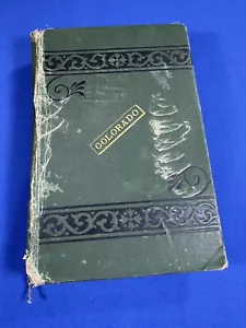 1880 Colorado Gold & Silver Mines, Rocky Mountains, Frank Fossett, Fold Out Maps - Imagen 1 de 24
