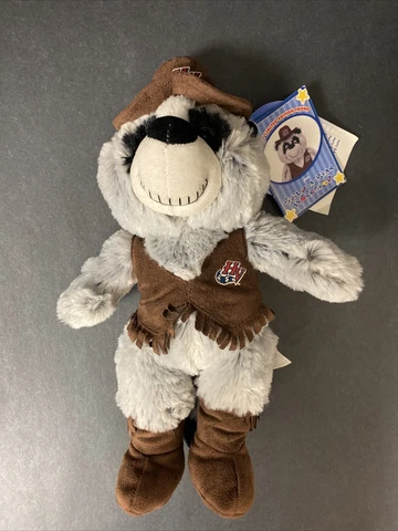 Build A Bear HV Renegades Plush Rascal Raccoon Hudson Valley Baseball 13" Tags Cover