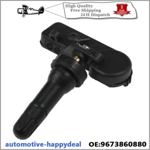 Tyre Pressure Sensor TPMS For Citroen C4 DS4 Peugeot 5008 3008 307, 9673860880 - Picture 1 of 6