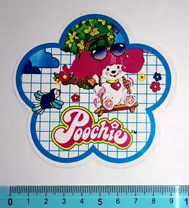 ADESIVO STICKER VINTAGE AUTOCOLLANT AUFKLEBER POOCHIE SANRIO ANNI'80 - Imagen 1 de 1