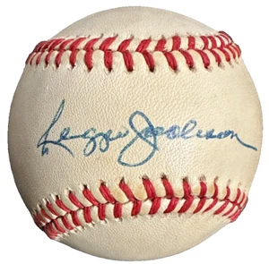Reggie Jackson Autographed American League Baseball HOF BAS Yankees - Picture 1 of 3