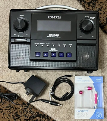 Radio Roberts Sound 80 DAB. Sistema de sonido FM RDS. Reloj. Radio alarma. Reposo.  Foto 1 de 4