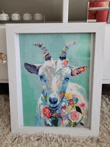 GERAHMTE ZIEGE DIAMOND PAINTING MEHRFARBIG - Bild 1 von 2
