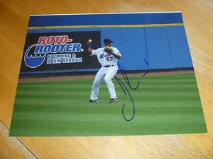 Foto firmada/automática de Fernando Martínez de los Mets de Nueva York 8x10 certificado de autenticidad #3 - Imagen 1 de 1