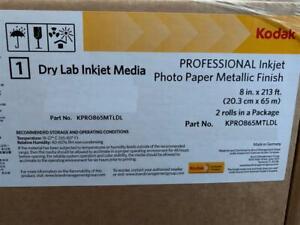Kodak PROFESSIONAL Metallic Inkjet Photo Dry Lab Paper20,3 cm x 65m (8" x 213' R