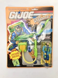 G.I. Joe ARAH - Ozone Eco Warrior 1990 On Card - Picture 1 of 7
