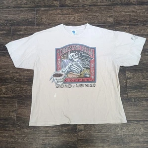 Vintage Ray Troll Raven's Brew Dead Mans Reach Tshirt Size XXL Single Stitch - Picture 1 of 7