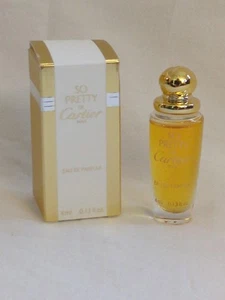 Cartier So Pretty Perfume Parfum Mini .13 oz 4ml Miniature Size France - Picture 1 of 5