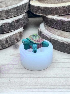 TINY 3D Sea Turtle handmade silicone mold for crafts - Picture 1 of 10