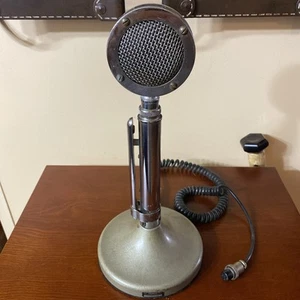 Vintage "Lollipop" Astatic Eagle Microphone Model D-104 T-UG8 Stand Untested. L3 - Zdjęcie 1 z 7