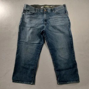 Jeans Lee Extreme Motion MVP Relaxed Dritto Blu Denim Uomo Taglia Effettiva 46x27 - Foto 1 di 6