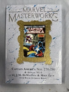 MARVEL MASTERWORKS #359 CAPITÁN AMÉRICA Vol #16 DM Variante HC (2024) Envío global - Imagen 1 de 5