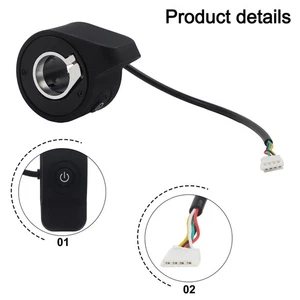 Electric Scooter Throttle Easy Installation Enhanced Grip Active Commuting - Picture 1 of 12