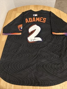 Willy Adames San Francisco Giants Autographed Jersey JSA Certified - Picture 1 of 8