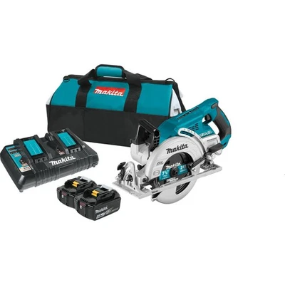 Makita XSR01PT 18V X2 LXT 7-1/4 in. Circular Saw Kit with 2 Batteries (5 Ah) New - Image 1 of 4