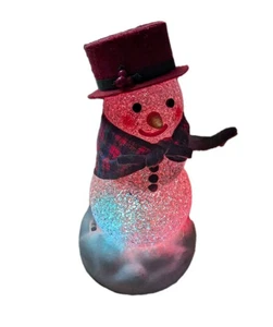 Vintage Avon Chilly Samantha Light Up Snow Woman The Gift Collection Works Well - Picture 1 of 11