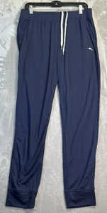 Tommy Bahama Pants Men's Medium Blue Drawstring Daywear Joggers Lounge Casual - Picture 1 of 13