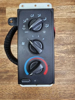 1998-2001 DODGE RAM 1500 2500 3500 HEATER A/C CLIMATE CONTROL W/ VACUUM LINE OEM - Image 1 of 4
