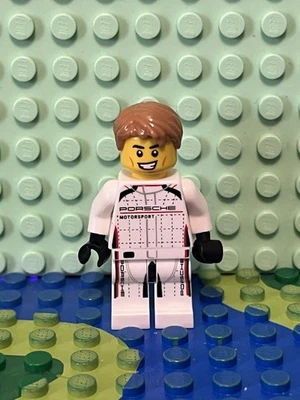 Lego Minifigure Speed Champions Porsche 963 Driver Sc106 - Image 1 of 2