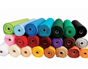 5m Polyester Felt Rolls for Crafts | Choice of Colours - Picture 1 of 6