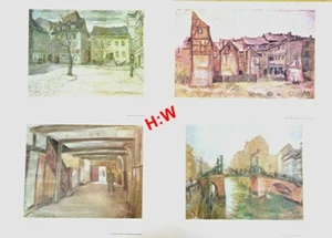 Von Otto Nagel Alt Berlin 16  Kunstlichtdrucke in Mappe -RARITÄT - Bild 1 von 10