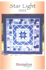 Emmaline Designs ~ STAR LIGHT 1002 ~ Fertiggröße: 72 x 72" ~ Jahr 2010 - Bild 1 von 5