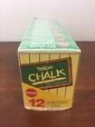 Vintage Prang Hygieia Yellow 31-144Y Dustless Chalk 12 Boxes 144 Total Pcs NOS