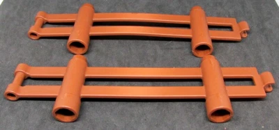 Lego Duplo Lote de 2 Piezas Secciones VALLA MARRÓN VALLA RIEL Zoo Granja Casa Parte Foto 1 de 4