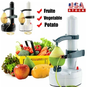 Automatischer Elektrischer Kartoffelschäler Apfel Schnell Birne Obst Haut-Schälwerkzeug - Bild 1 von 19