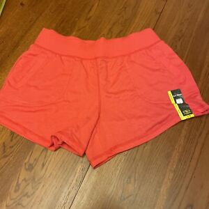 Athletic Works Women's Running/Gym Shorts size Large (12-14) Orange