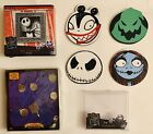 Neca Nightmare Before Christmas Gift Set Metal Jewelry Box And Coasters And Wine Charms