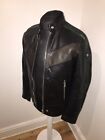 Diesel L - Reed Jacket 100% Leather New With Tags Small 20” PTP