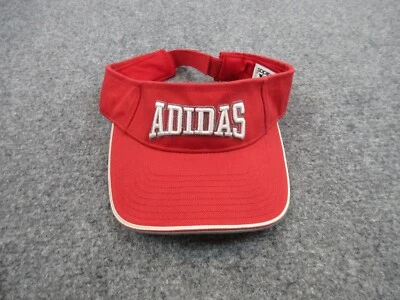 Adidas Sombrero Gorra Correa Visera Trasera Ajustable Rojo Exterior Logo Informal Para Hombre Foto 1 de 4