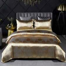 Luxury Jacquard Bedding Sets Duvet Cover Pillowcase Wedding Bedclothes King Size