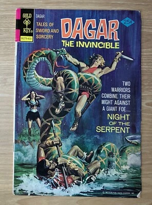Cómics de Dagar El Invencible #9 Gold Key Edad de Bronce en muy buena condición Foto 1 de 4