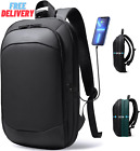 Business Backpack for Men 17 Inch,Slim & Expandable Waterproof Travel Laptop Bac