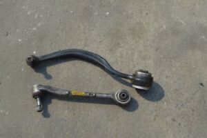 1999 BMW 740iL LEFT DRIVER FRONT LOWER CONTROL ARMS FORWARD REARWARD