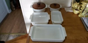 VINTAGE SEARS 7 PIECE HOSPITALITY COOKWARE SET OLD STOCK(OPEN BOX) - Picture 1 of 12