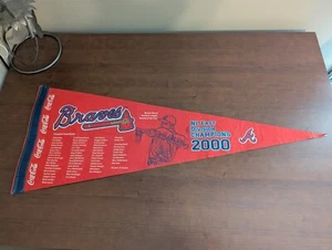 Atlanta Braves NL East Division Champions 2000 Roster Pennant Rafael Furcal - Picture 1 of 8