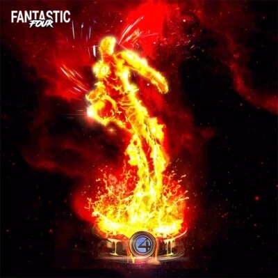 1/24 resin figure model Science Fiction Hero Thunderbolt Fire Unassembled - Image 1 of 4