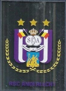 TOPPS CHAMPIONS LEAGUE-2017-18- #345-RSC ANDERLECHT TEAM BADGE-SILVER FOIL - Imagen 1 de 1